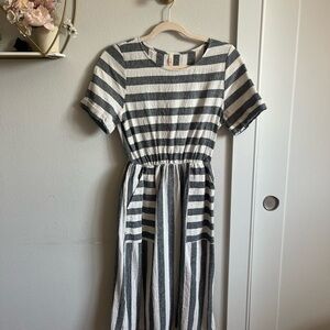 Textured A-line Dress S